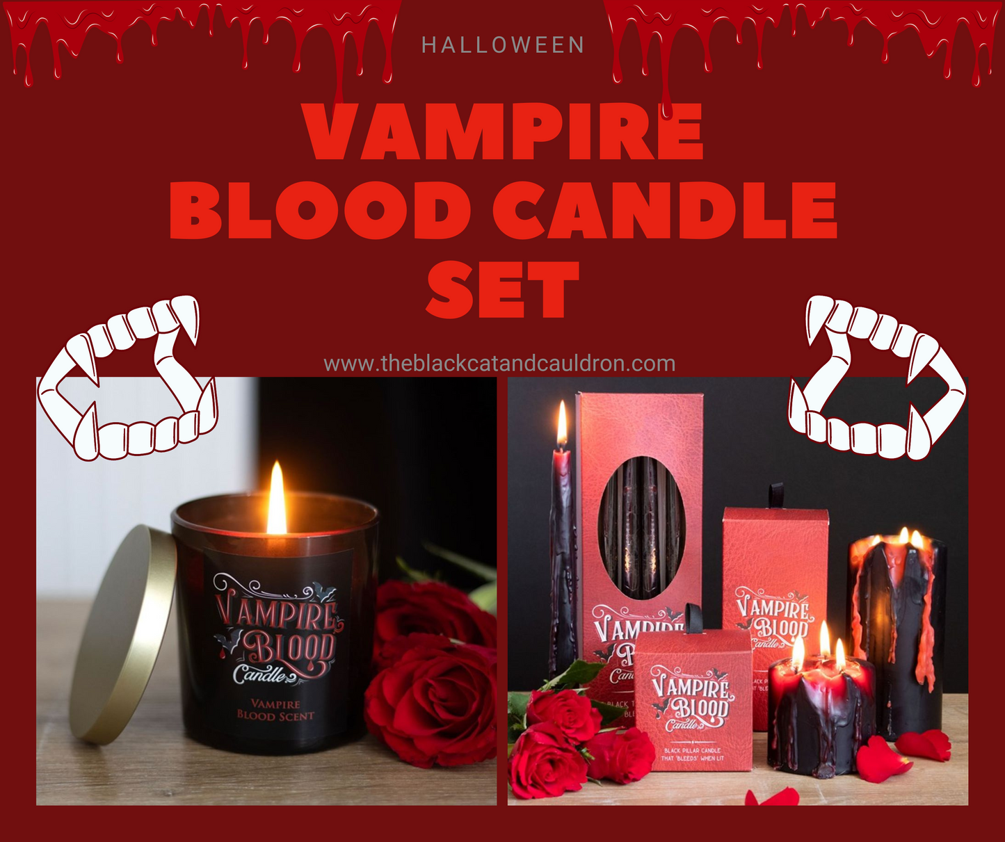 Vampire Blood Candle Bundle