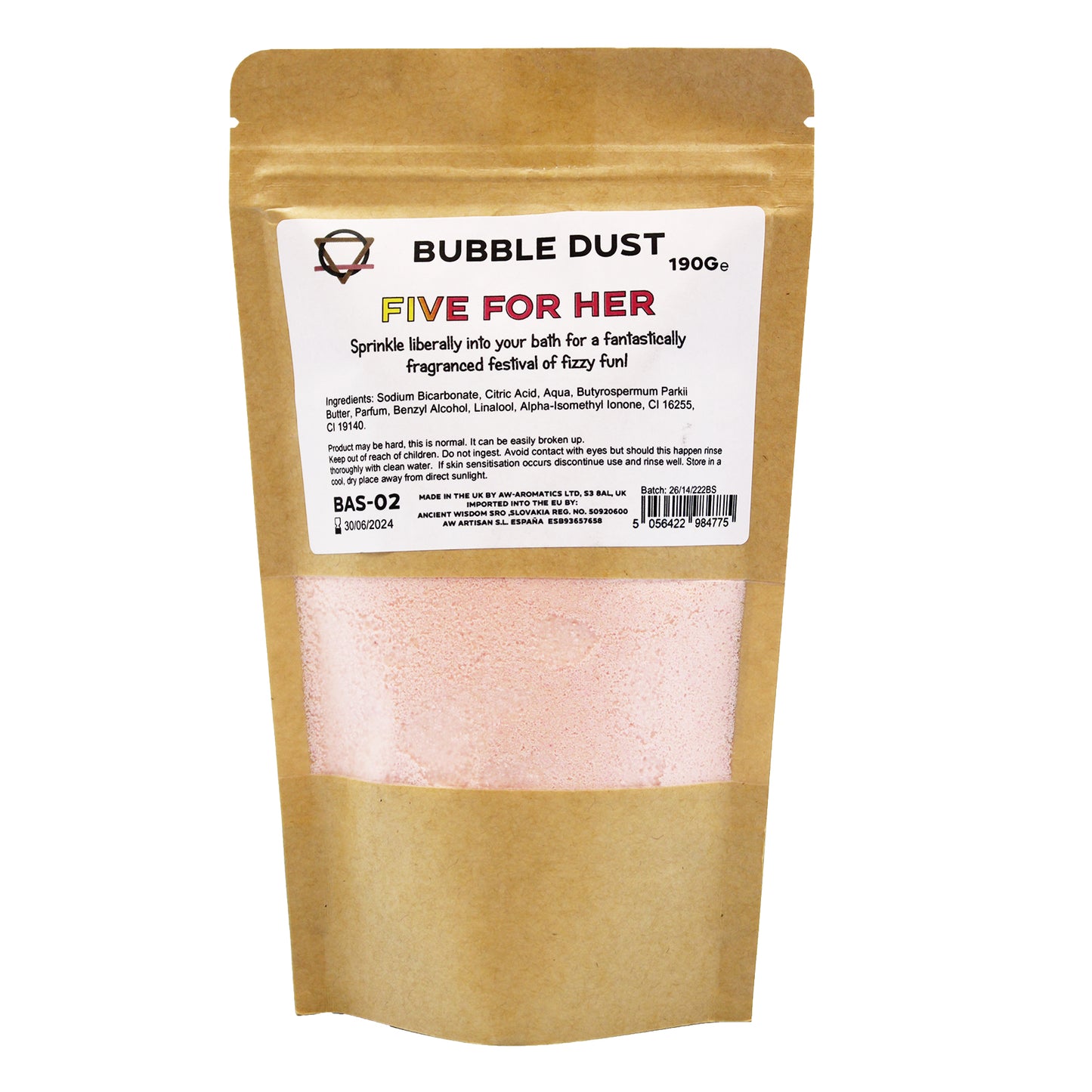 Five for Her Bath Dust 190g