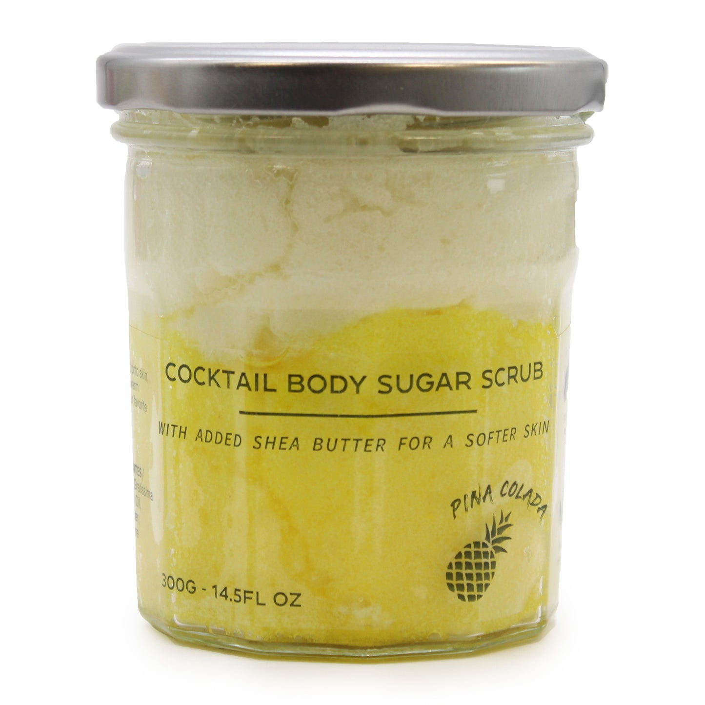 Fragranced Sugar Body Scrub - Pinacolada 300g