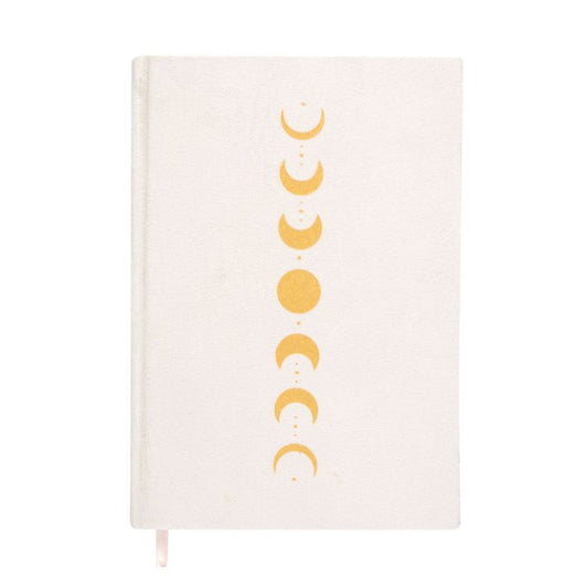 Moon Phase Velvet A5 Notebook